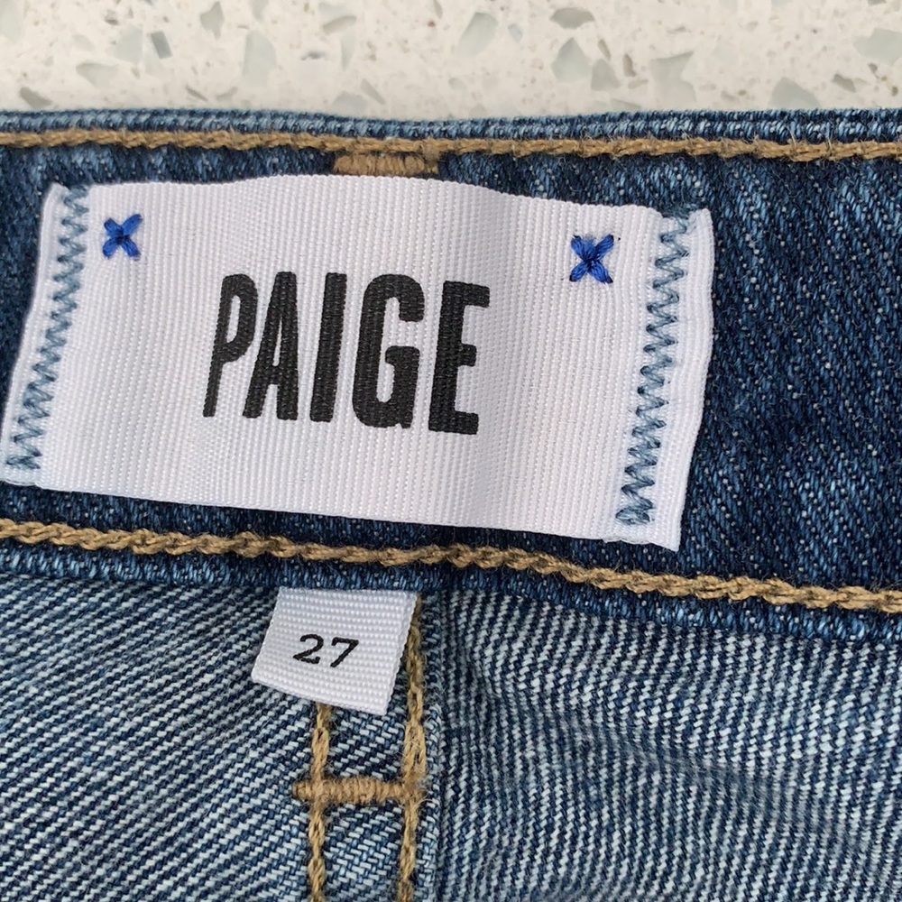 Never Worn Paige Distressed Ultra Skinny Jeans - Picture 4 of 10